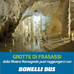 Reach the Frasassi Caves from the Romagna Riviera with Bonelli buses